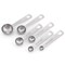6 Pack 18/8 Stainless Steel Measuring Spoons,Measuring Dry and Liquid Ingredients